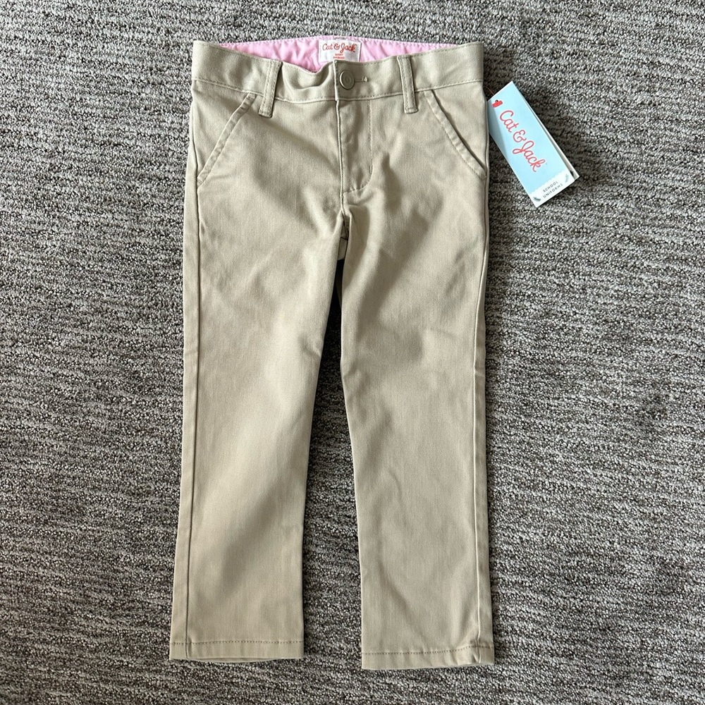 Cat & Jack Kids Tan Pants